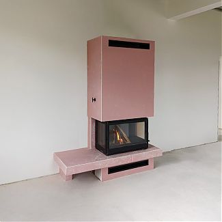Каминная топка LCI 9 GFLR, два боковых стекла (Liseo Castiron) + термокороб под чистовую отделку